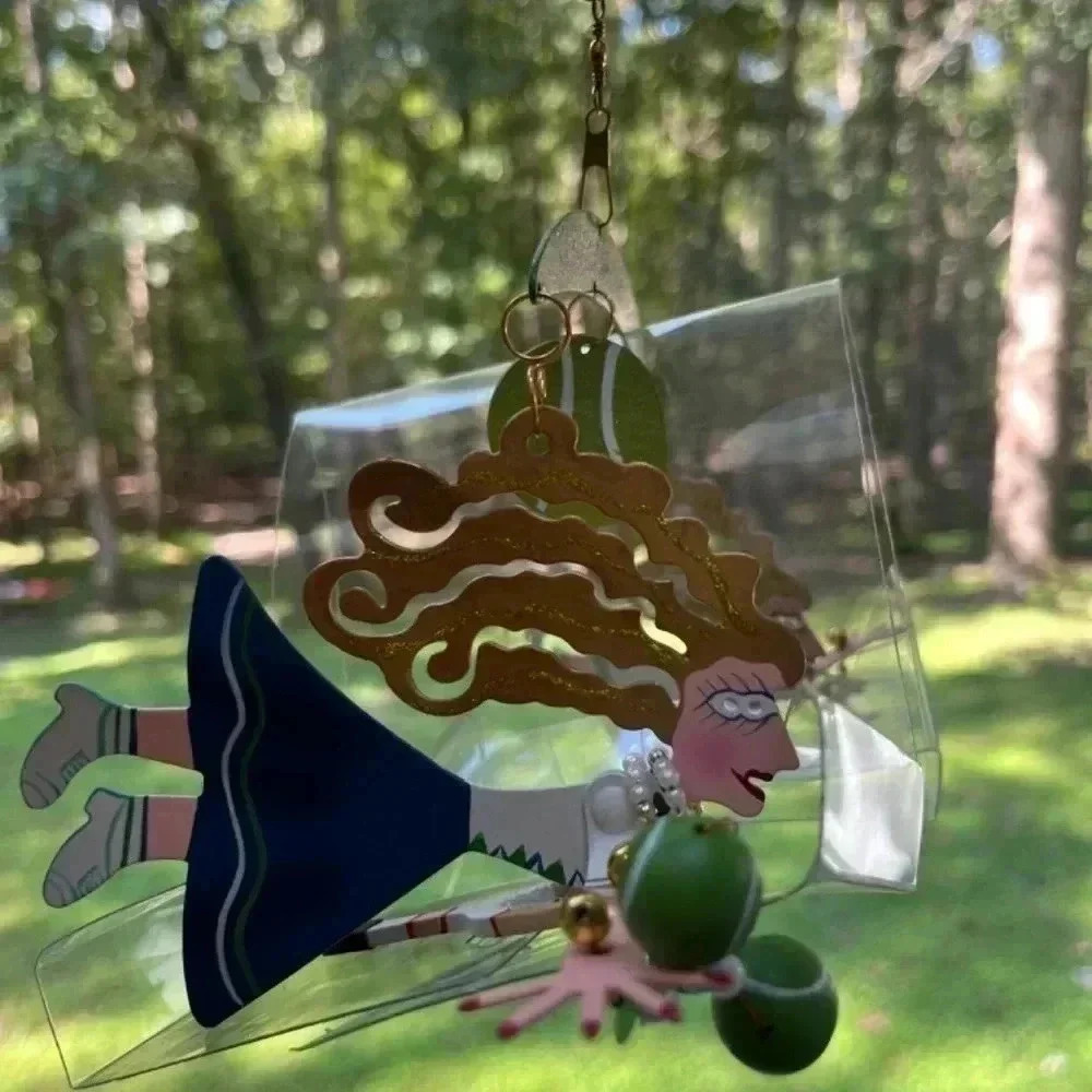 Fanciful Flights by Karen Rossi Ornaments/mobile Two Tennis Players NWT - Picture 2 of 8